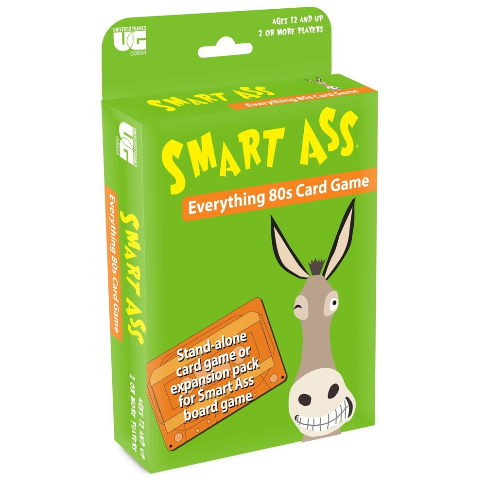 Smart As '80s Card Game  - Trivia Questions Game -