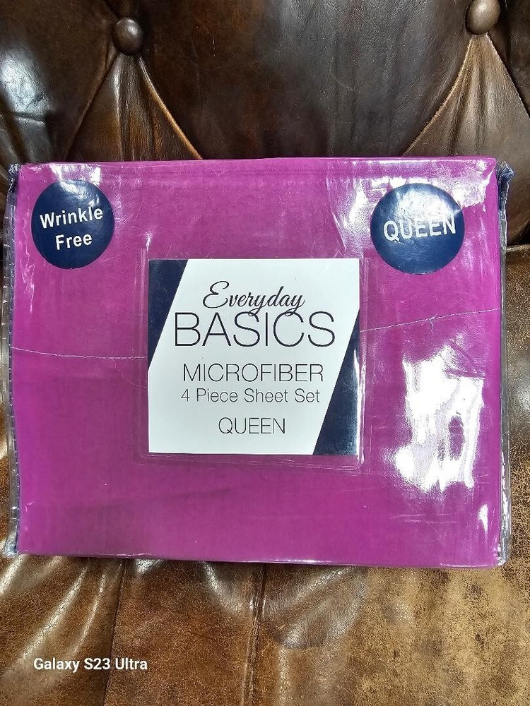EVERYDAY BASICS QUEEN 4 PIECES SET