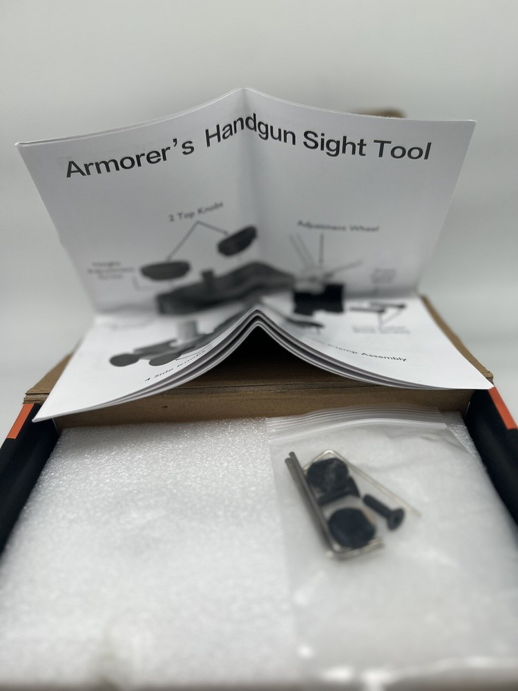 Sight Pusher Tool Front & Rear Sight Prong Assembly Tool for Semi-Automatic