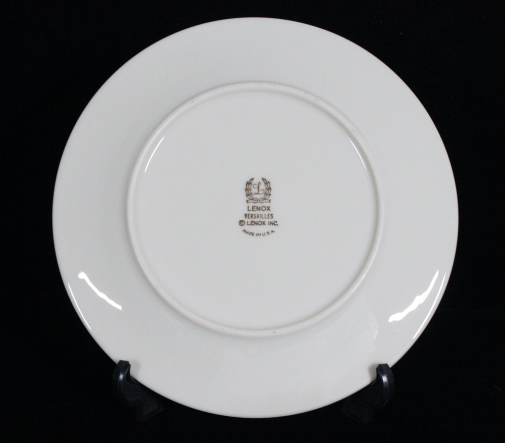 RARE! LENOX CHINA DIMENSION COLLECTION VERSAILLES PATTERN 5 PC PLACE SETTING NEW