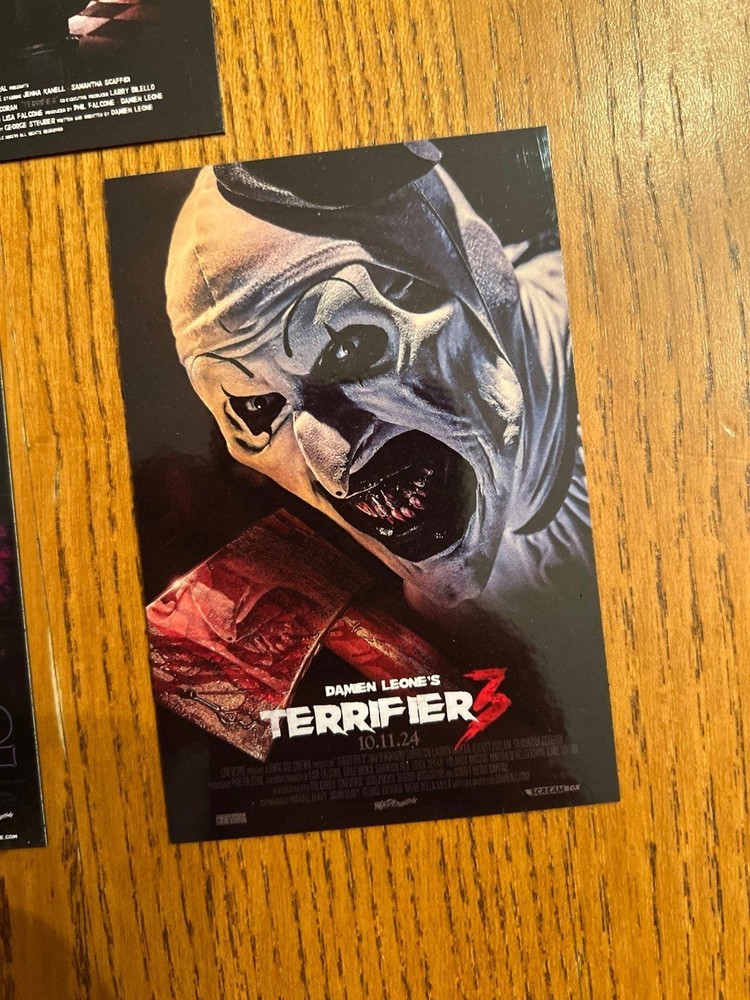 Terrifier fridge magnets