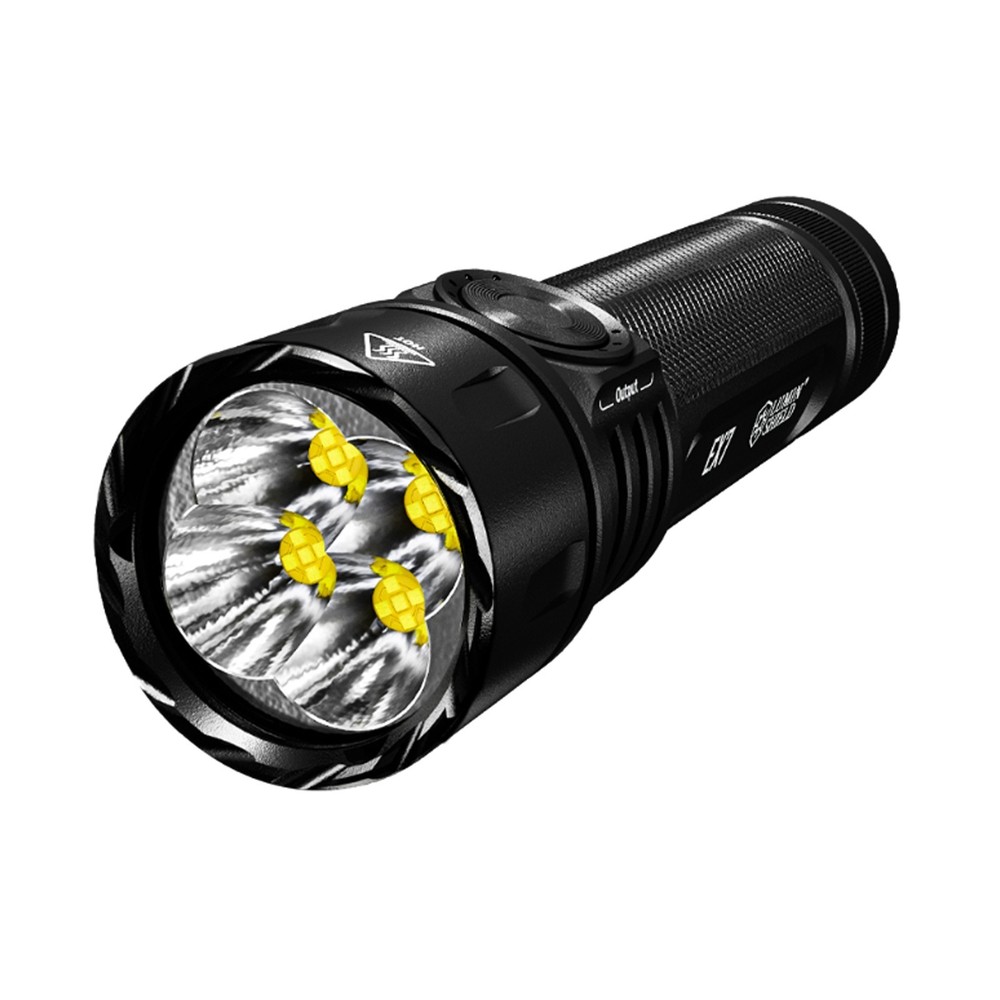 Nitecore EX7 Flashlight 6000 LM Variable Beam Torch Rechargeable Tactical Lights