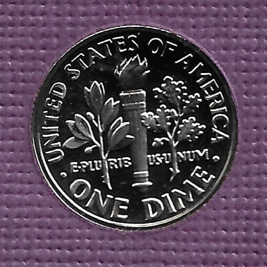 1986-S PROOF ROOSEVELT DIME