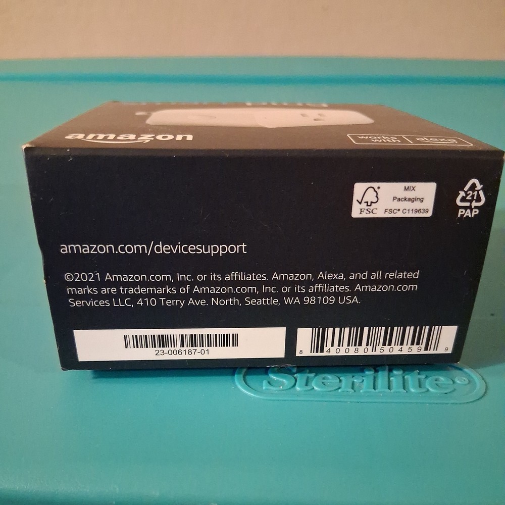 Amazon Smart Plug, Works with Alexa