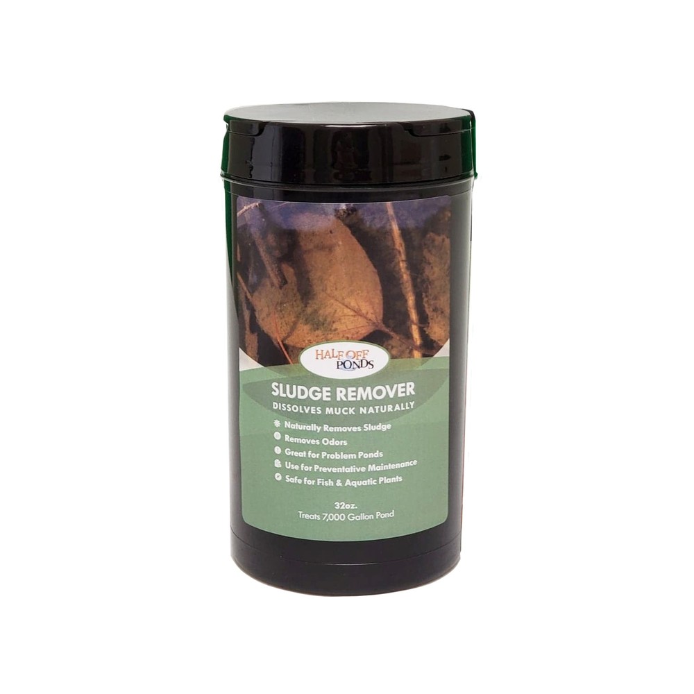 Half Off Ponds Sludge Remover 32 oz. Bottle