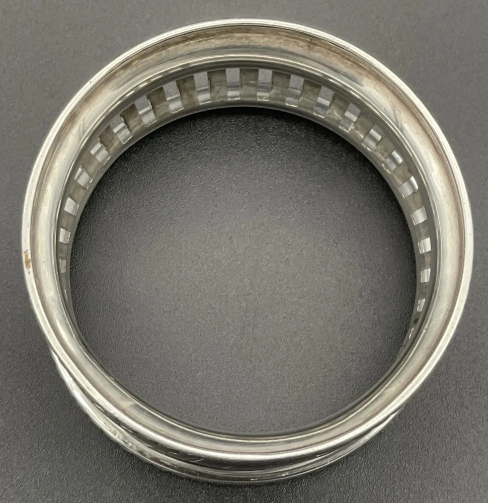 Pierced Sterling Silver Napkin Ring Name Engraved “Ada” Webster