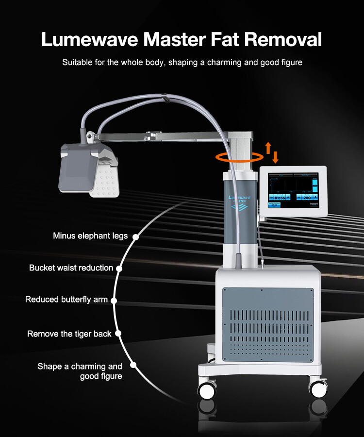 Multi-functional body shaping machine for air dissolving fat and eliminating fat