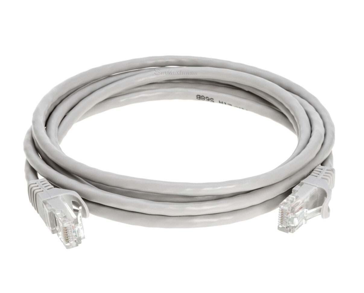 CAT6e/ CAT6 Ethernet LAN Network RJ45 Patch Cable Gray 1.5FT- 20FT Multipack LOT