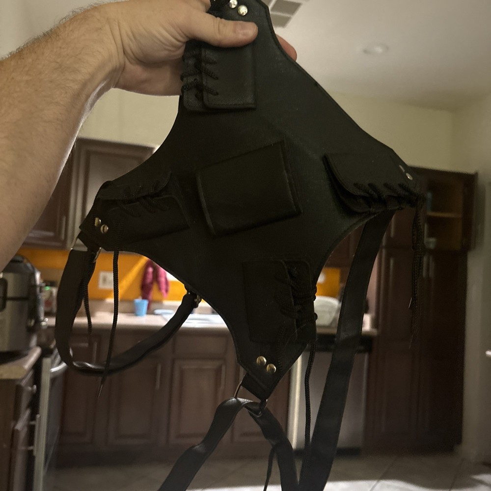 Double Harness Double Scabbard with Shoulder Straps Carry