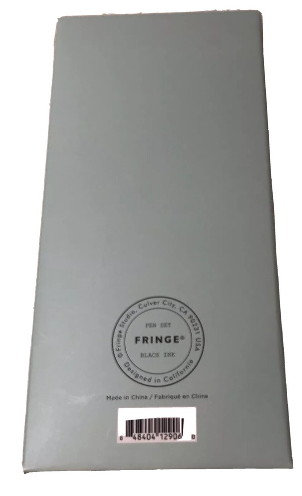Fringe Pen Set Black Ink B/N