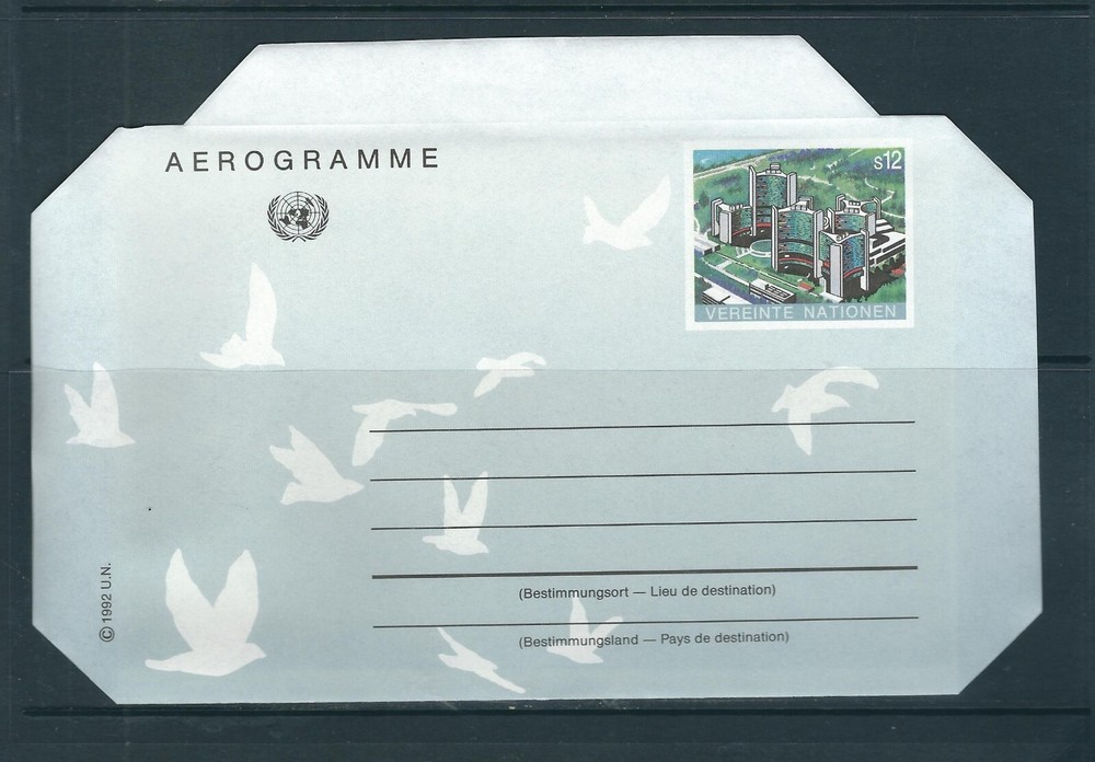 UN SC # Vienna UC5 Donaupark Vienna . Unused