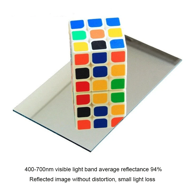 Front Surface Reflector Mirror First Surface Projector Lens High Reflectivity