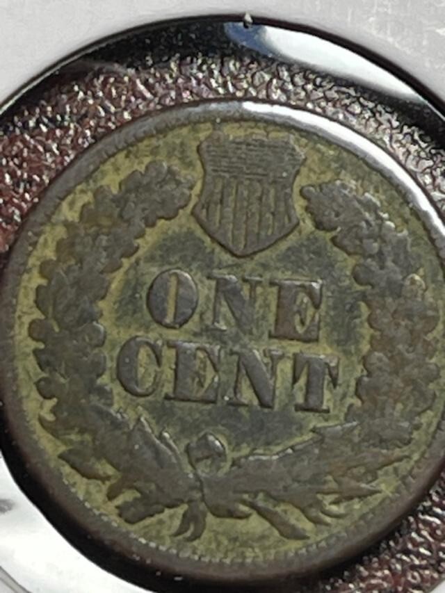 1863 Indian Head Cent - Scarce Semi-key Better Date!