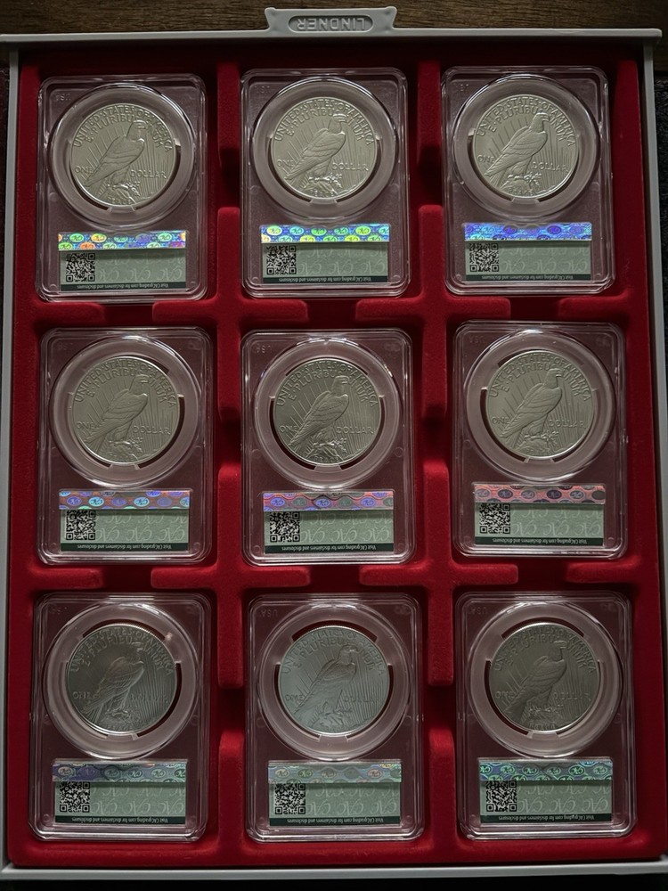 2023 PEACE SILVER DOLLAR CAC MS70 FIRST DELIVERY