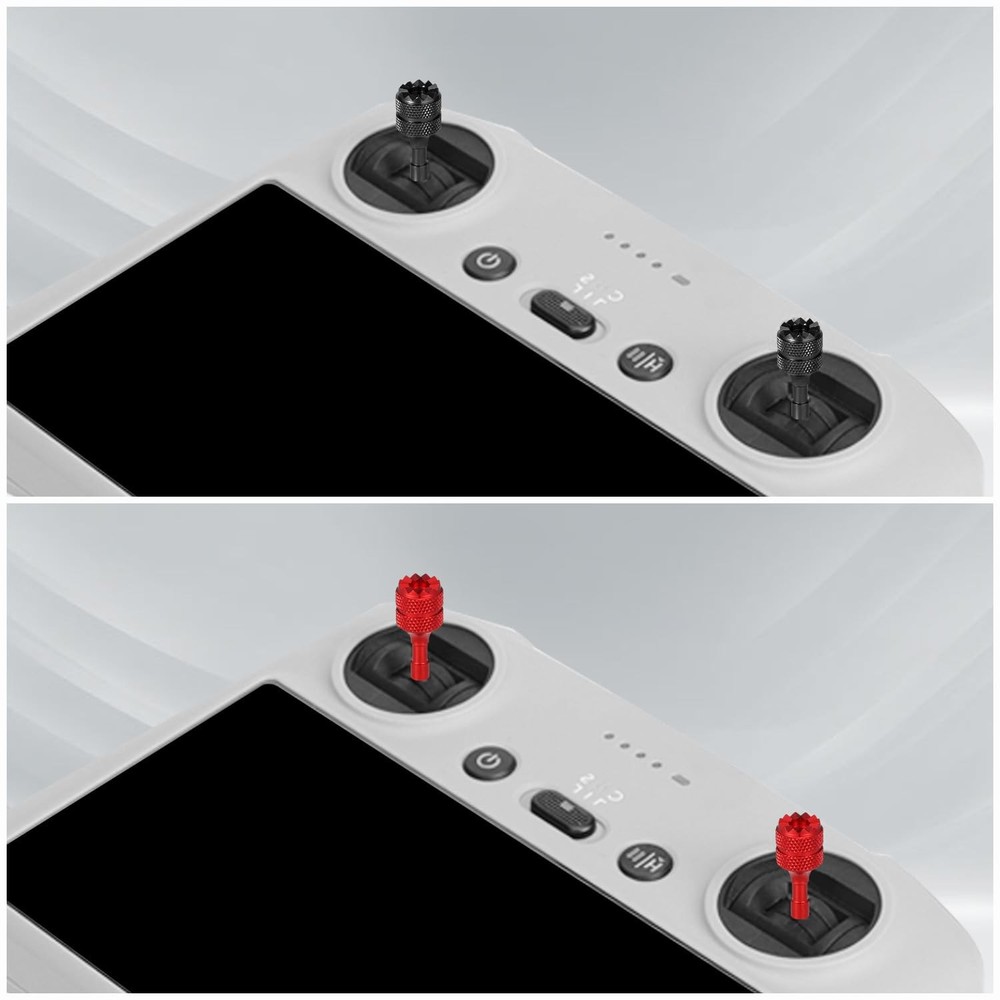 4Pcs Drone Control Sticks, Mini Joystick Replacement Drone Controller Thumb Stic
