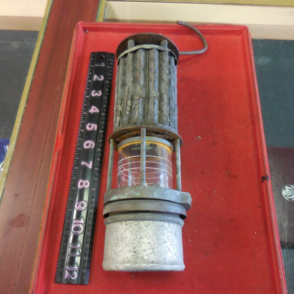 WOLFS LAMP GERMANY COAL MINING LANTERN