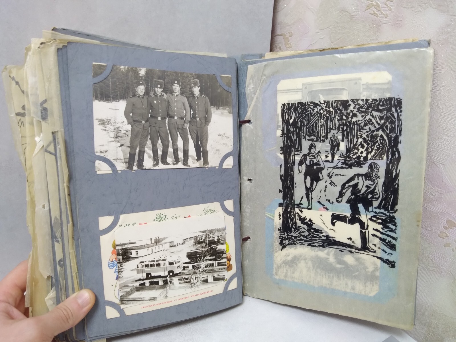 DMB Album Russian Soldier of the USSR Army Service Soviet Union 1973-1975