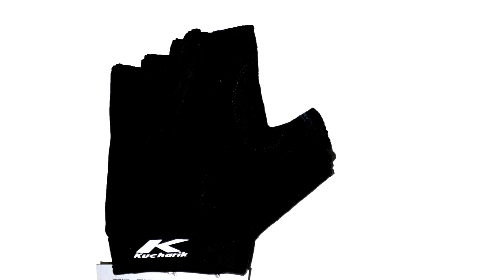 KUCHARIK BLACK LEATHER CYCLING MENS GLOVE  XXL