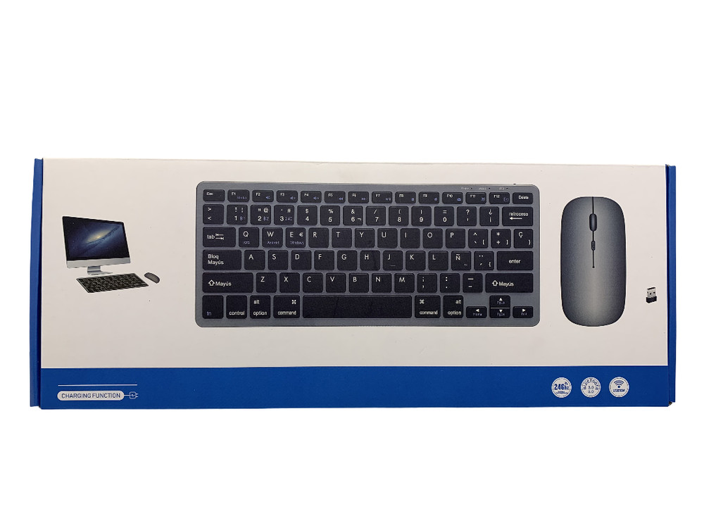 Charging Bluetooth Wireless Mouse & Keyboard Set NEW IN BOX