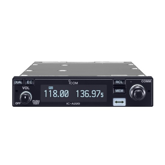 Aviation VHF Panel MountTransceiver | 8W Output |High-Contrast OLEDDisplay