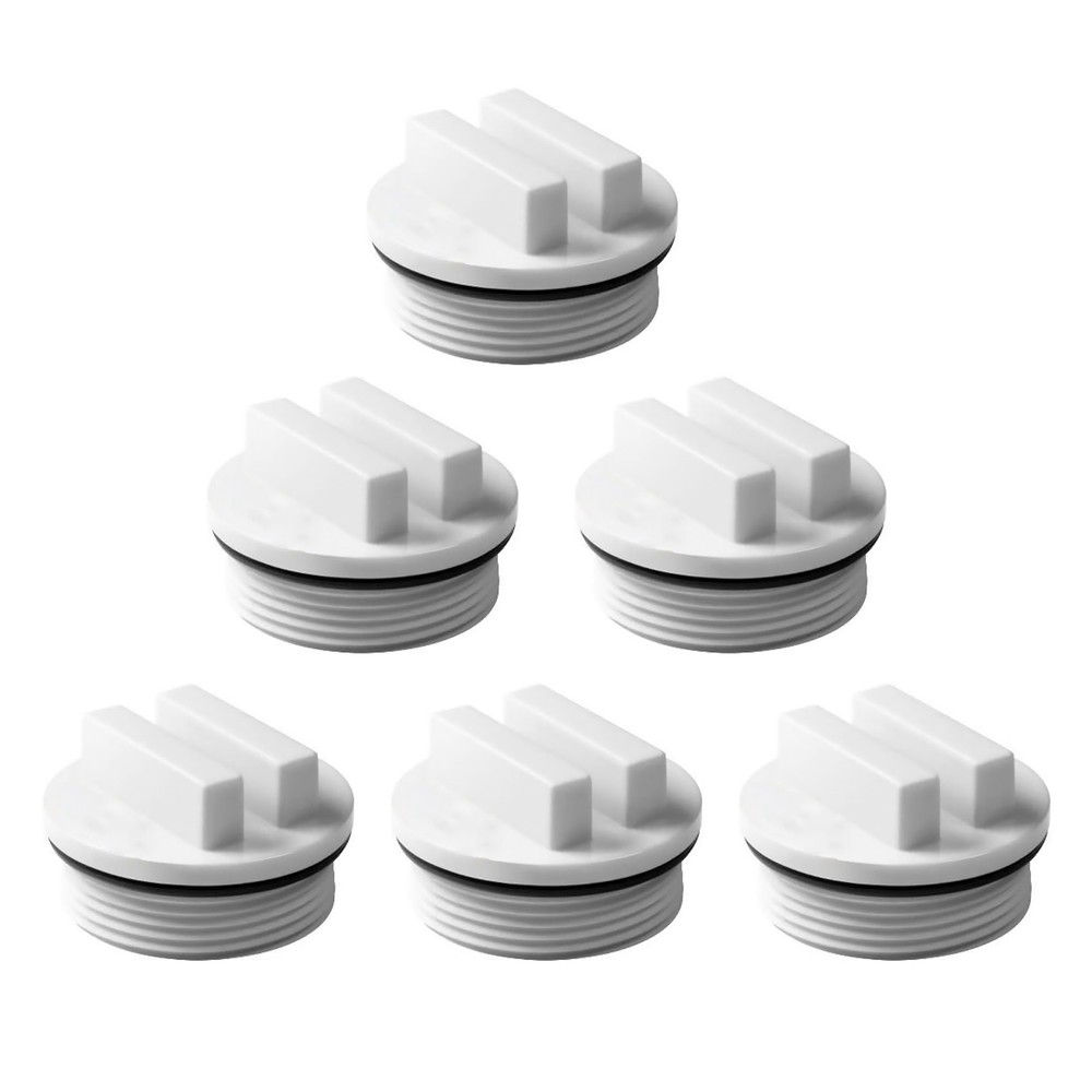 6* Pool Threaded Plugs Spa Return Line Winterizing Plug For Pentair SP1022C