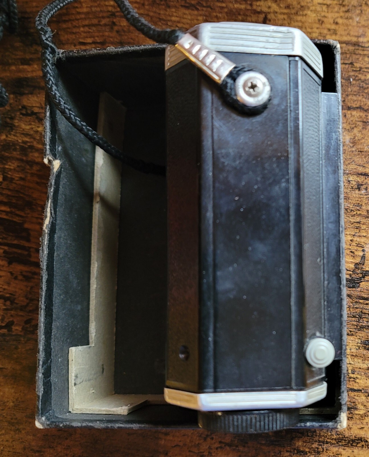 Kodak Brownie Reflex Synchro Model #173 Camera With Box Vintage