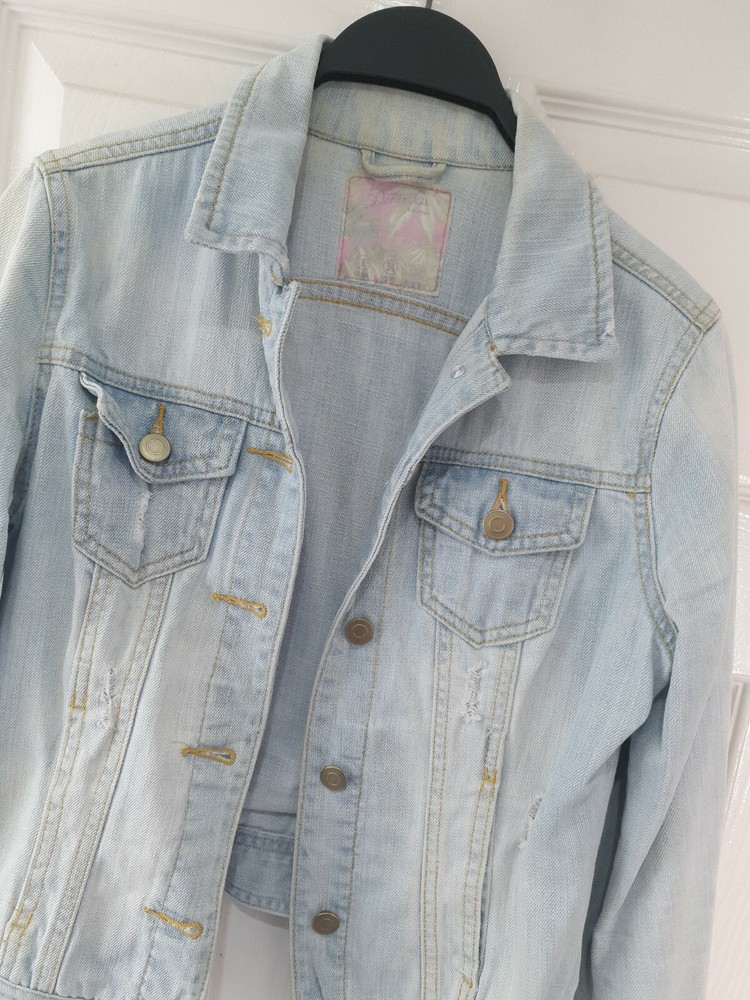 Denim Jacket Uk Size 6 Primark