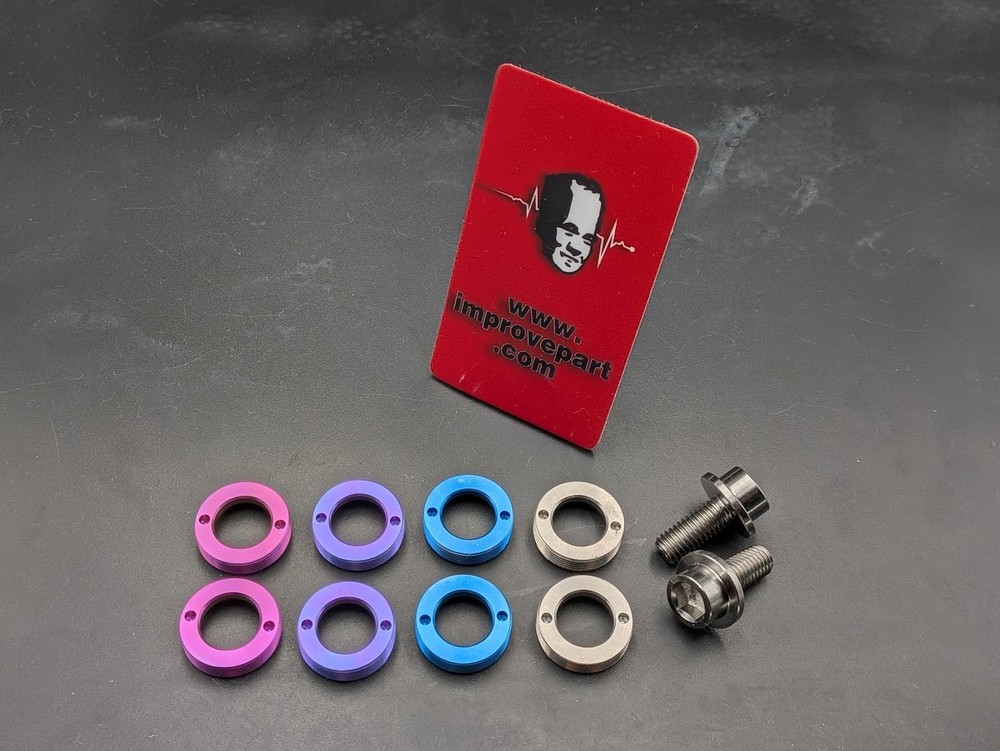 Titanium Crank Bolt Bolt Square Taper Bottom Bracket BB Screw