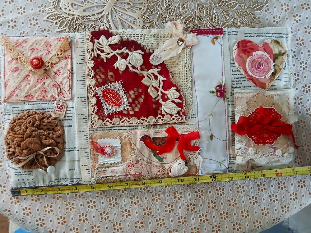 Handmade Sewing Roll/Huswif