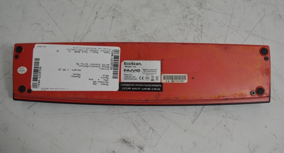 Inuvio Ecoscan i4d Duplex ID Card Scanner SEE NOTES