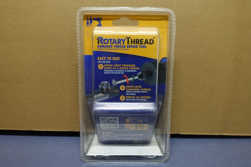 Rotary Thread - Repair Damaged Thread Tool 2 PC Kit NEW