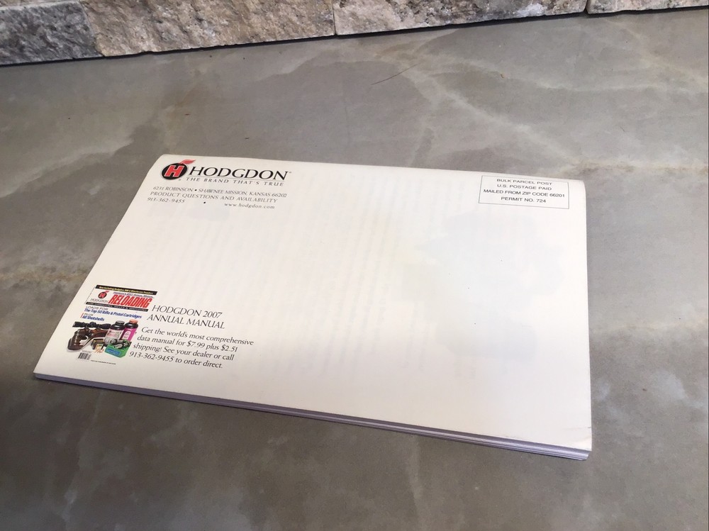 HORNADY 2007 RELOADING,AMMUNITION,ECT CATALOG