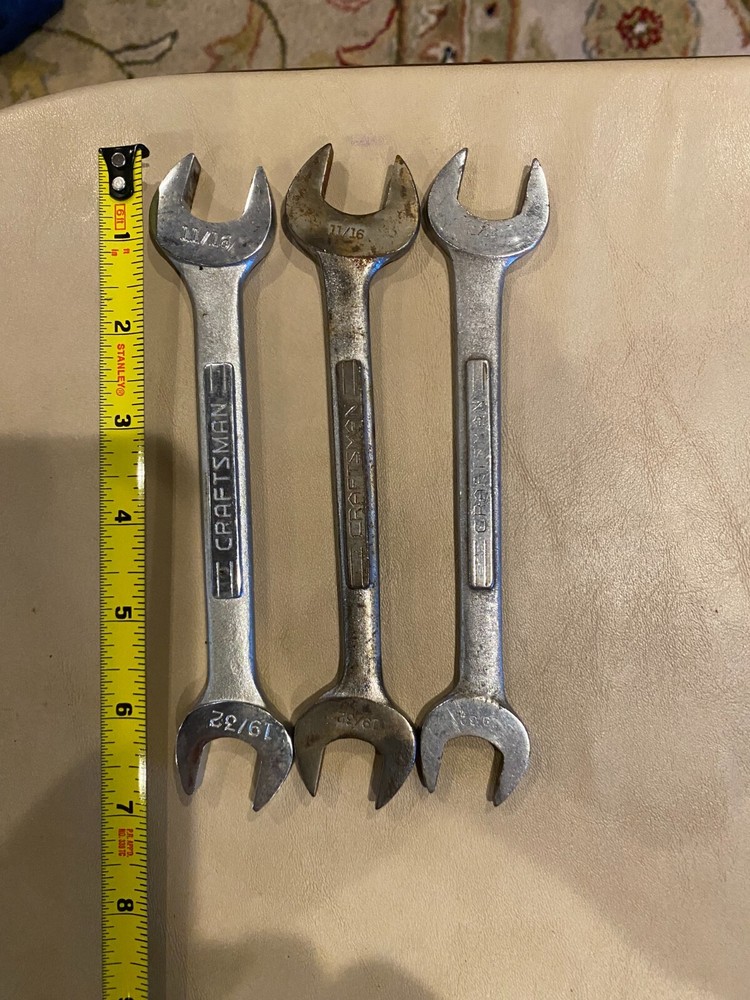 Craftsman Pre-owned Open-end Combination & Line wrenches