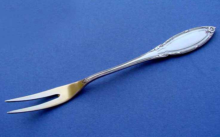 Empire Serving Fork, G. Gassner, 800 Silver B53