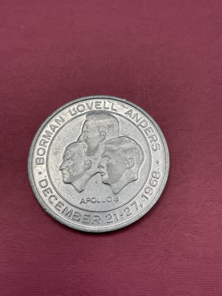 First Lunar Apollo Flight Medal, 1968