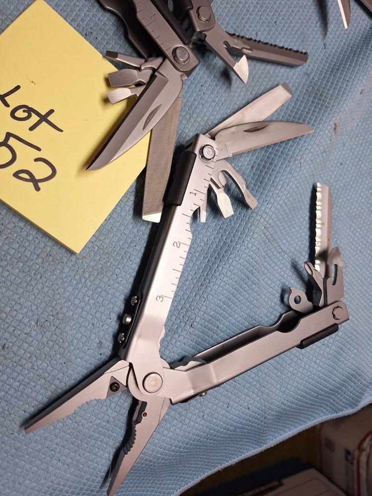 3 Silver GERBER Multiplier Multi Tools EXCELLENT loc Gerber 52