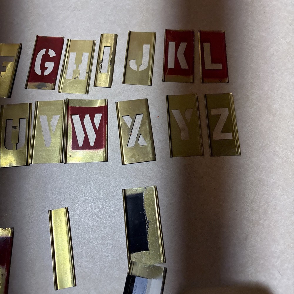 Ch Hanson 3” Stencil Set Read