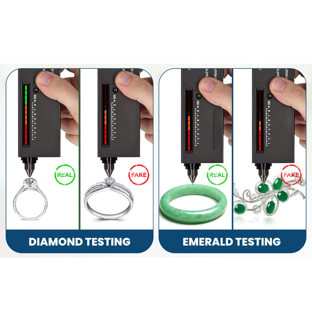 Gold Silver Diamond Tester Selector Gemstone Testing Kit Digital Electronic Tool
