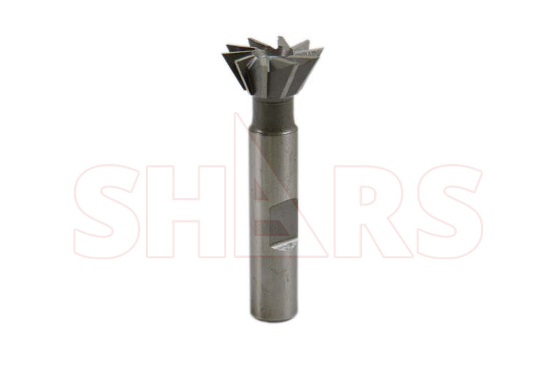 Shars 3/4" RH 60 Degree HSS 6542 Dovetail Angular Cutter Weldon Shank !}