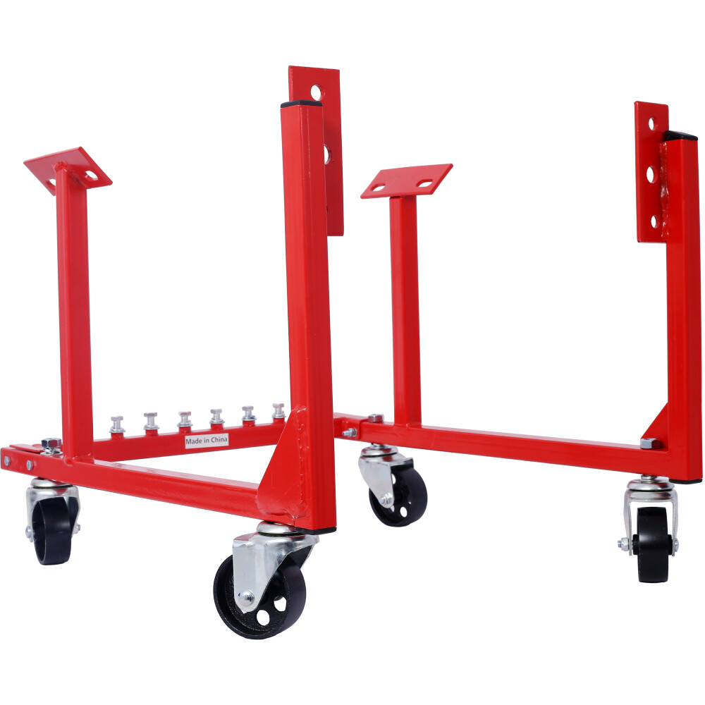 Engine Cradle with Powder Coat 3in Heavy Duty Steel Construction Wheels