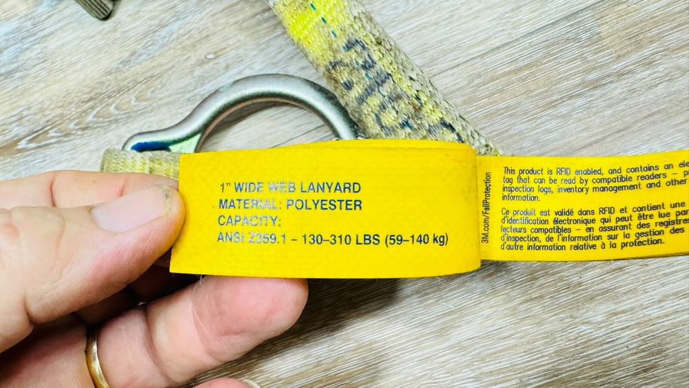 3M DBI Sala 1231117 1.5ft D-Ring Extension With Snap Hook