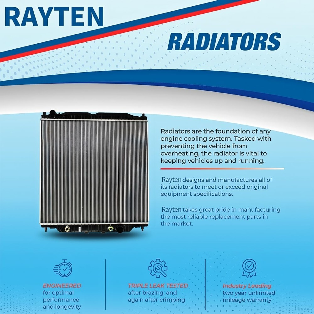 Radiator for E-100 E-150 E-250 Econoline 1975-1982