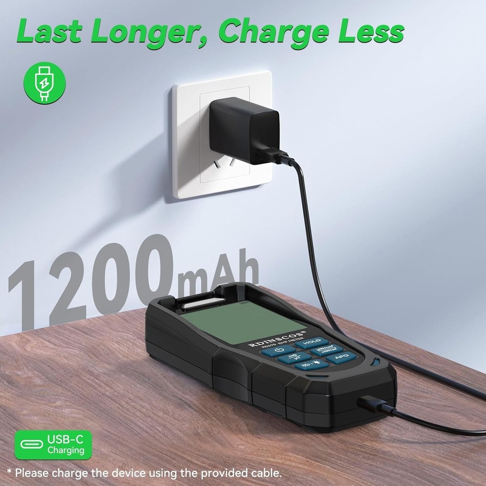 Multi-Sensor EMF Detector for Electric & RF Fields - Instant Alerts & Mute Mode