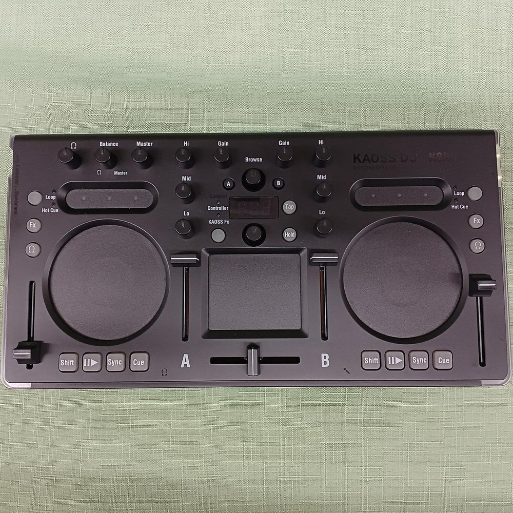 KORG Kaoss DJ 2-Deck USB DJ Controller w/ Touchpad Effects Unit Tested Working
