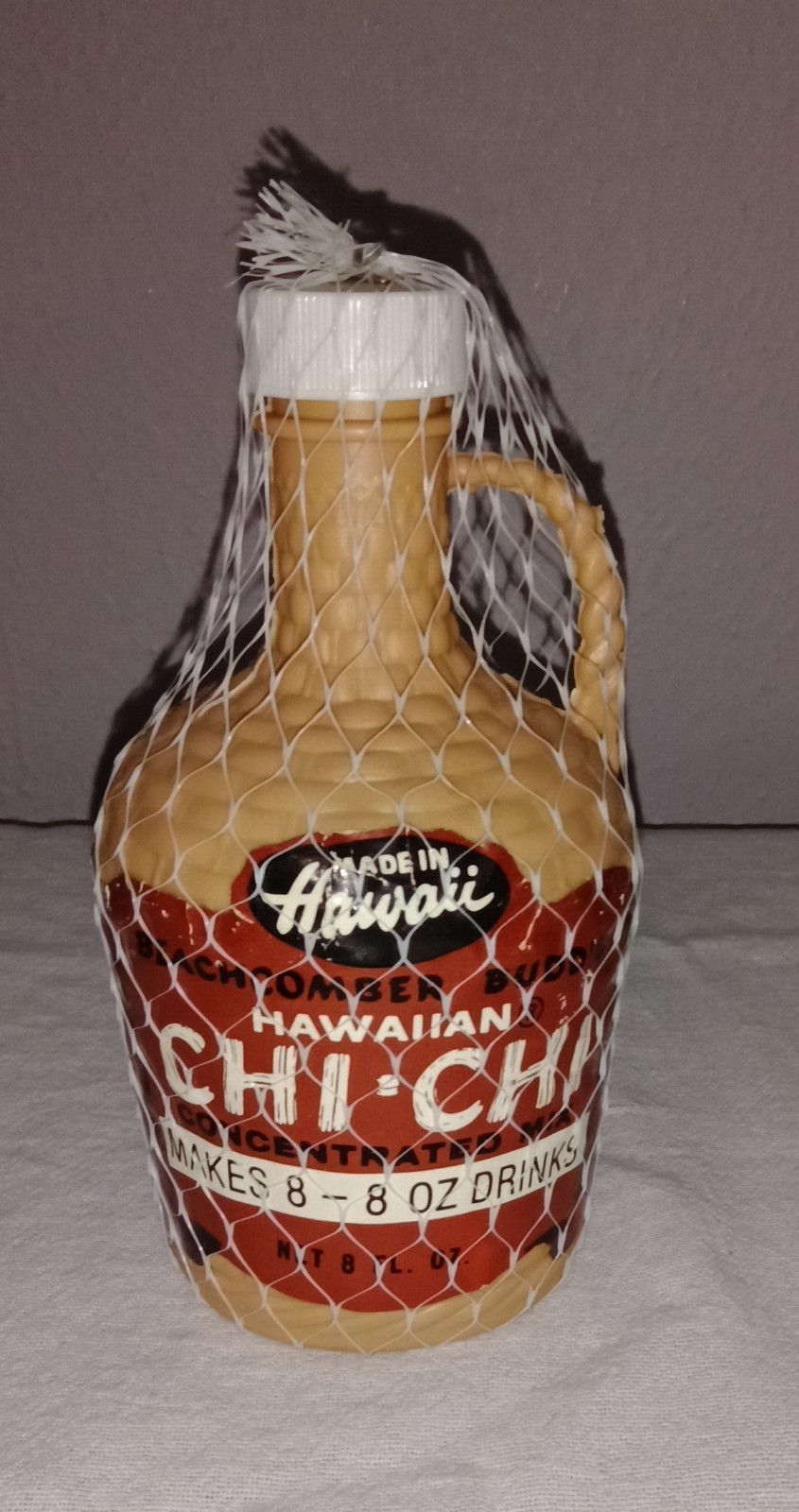 BEACHCOMBER BUDD'S HAWAIIAN CHI CHI CONCENTRATED DRINK MIX 8 OZ JUG SEALED