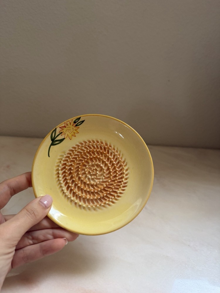Ceramic Garlic Grater Plate