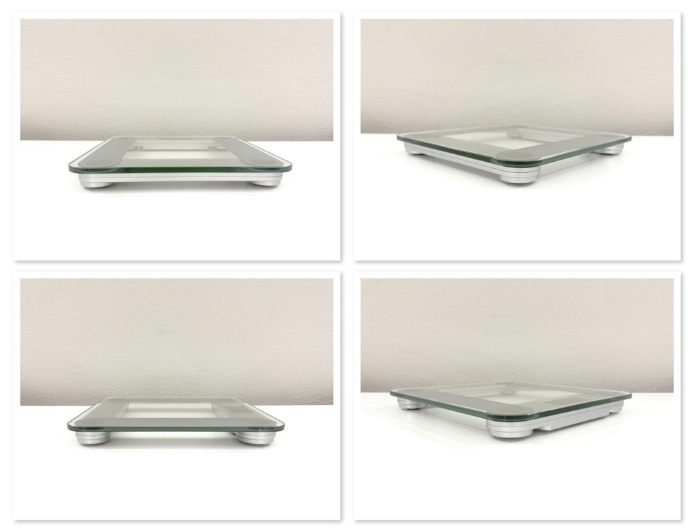 EatSmart Precision Digital Bathroom Scale X-Large Lighted Display 400lb Limit