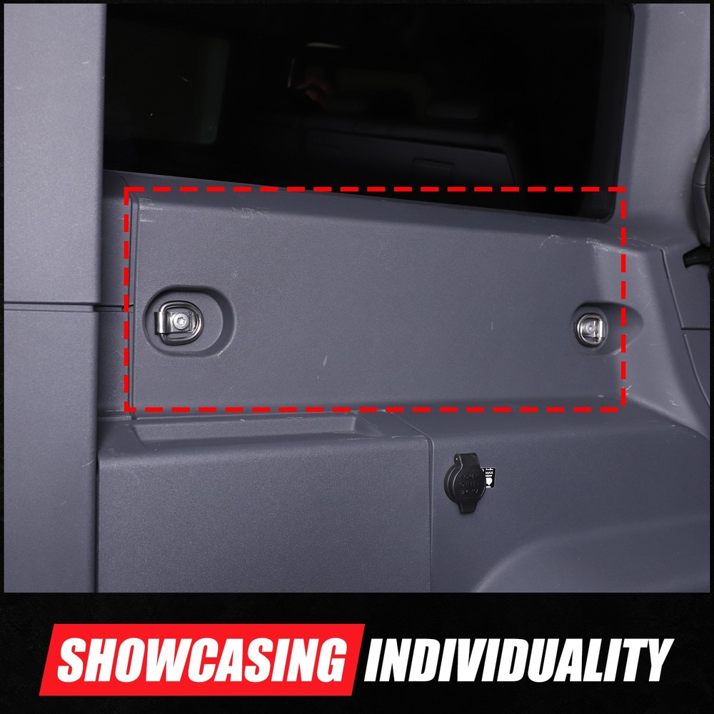 Rear Trunk Left Side Storage Box Organizer Molle Panel For Ineos Grenadier 2020+