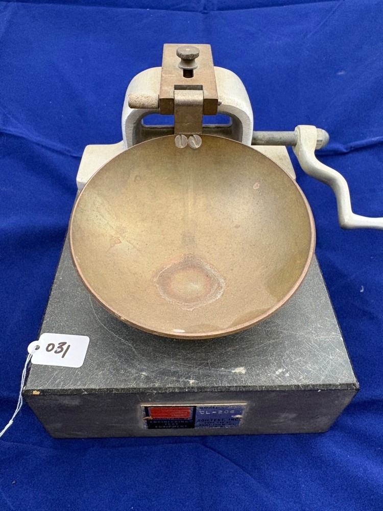 Atterberg Liquid Limit Test Set, hand operated