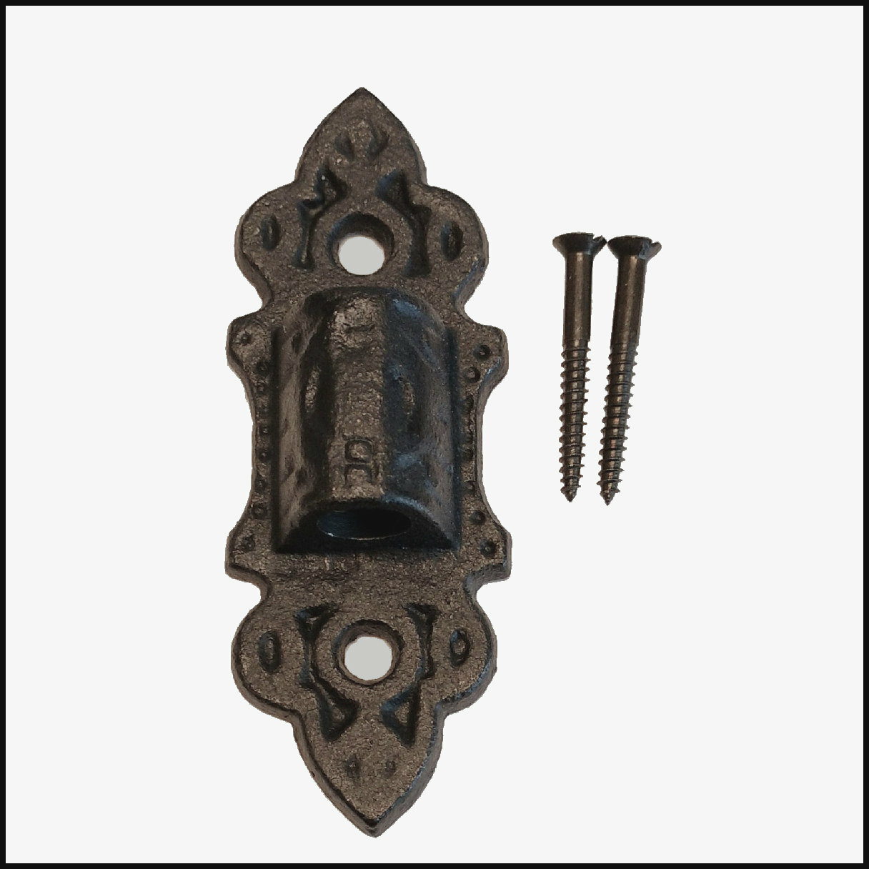 WALL PLATE HINGE for CAST IRON SINGLE ARM WALL BRACKET OIL LAMP KEROSENE LAMP